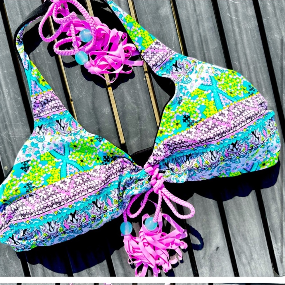 Victoria Secret Reversible Swim Top - Picture 3 of 3
